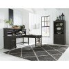 Harvest Home L-Shaped Home Office Set w/ Hutch (Chalkboard)