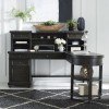 Harvest Home L-Shaped Desk w/ Hutch (Chalkboard)