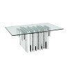 Noralie Glass Top Coffee Table