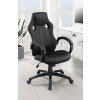 Black Leatherette Office Chair