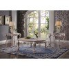 Dresden II Oval Occasional Table Set (Vintage Bone White)