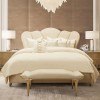 Villa Cherie Caramel Upholstered Bed