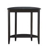 Justino II Console Table (Black)