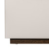 Pavira Walnut Platform Bed w/ LED Lighting