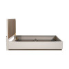 Pavira Walnut Platform Bed w/ LED Lighting
