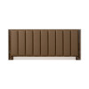 Pavira Walnut Platform Bed w/ LED Lighting