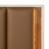 Pavira Walnut Platform Bed w/ LED Lighting