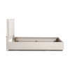 Pavira Stone Platform Bed w/ LED Lighting