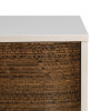Pavira Walnut 1 Drawer Nightstand w/ LED Lighting