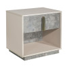 Pavira Stone Platform Bed w/ LED Lighting