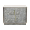 Pavira Stone Platform Bed w/ LED Lighting