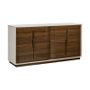 Pavira Walnut Dresser w/ LED Lighting