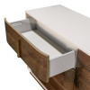 Pavira Walnut Dresser w/ LED Lighting