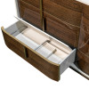 Pavira Walnut Dresser w/ LED Lighting