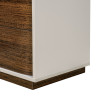Pavira Walnut Dresser w/ LED Lighting