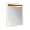 Pavira Walnut Mirror w/ LED Lighting
