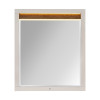 Pavira Walnut Mirror w/ LED Lighting