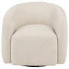 Gerley Beige Swivel Accent Chair