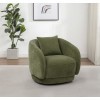 Arnaud Green Swivel Accent Chair