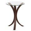 Snack Table w/ Glass Top