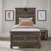 Lakeside Haven Youth Panel Bed w/ LED Light