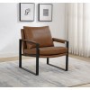 Rosalind Brown Accent Chair