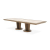 Portrait Sienna Brown Wide Rectangular Dining Table