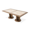 Portrait Sienna Brown Wide Rectangular Dining Table