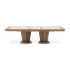 Portrait Sienna Brown Wide Rectangular Dining Table