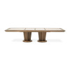 Portrait Sienna Brown Wide Rectangular Dining Table