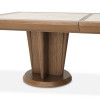 Portrait Sienna Brown Wide Rectangular Dining Table