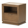 Portrait Sienna Brown Panel Bedroom Set w/ LED Lights