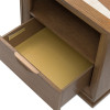 Portrait Sienna Brown Panel Bedroom Set w/ LED Lights