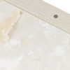 Portrait Alabaster White Panel Bedroom Set w/ LED Lights