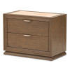 Portrait Sienna Brown Panel Bedroom Set w/ LED Lights