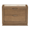 Portrait Sienna Brown Panel Bedroom Set w/ LED Lights