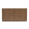 Portrait Sienna Brown Panel Bedroom Set w/ LED Lights