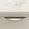 Portrait Alabaster White Panel Bedroom Set w/ LED Lights