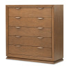 Portrait Sienna Brown Panel Bedroom Set w/ LED Lights