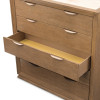 Portrait Sienna Brown Panel Bedroom Set w/ LED Lights