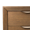 Portrait Sienna Brown Panel Bedroom Set w/ LED Lights