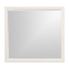 Portrait Alabaster White Panel Bedroom Set w/ LED Lights