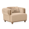 Portrait Toffee Accent Chair