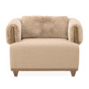 Portrait Toffee Accent Chair