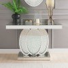 Nysa Overlapped Oval Shape Console Table
