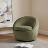 Myernick Olive Swivel Accent Chair