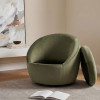 Myernick Olive Swivel Accent Chair