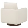 Iris Ivory Swivel Accent Chair