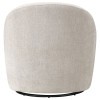 Leon Beige Swivel Accent Chair