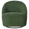 Leon Green Swivel Accent Chair